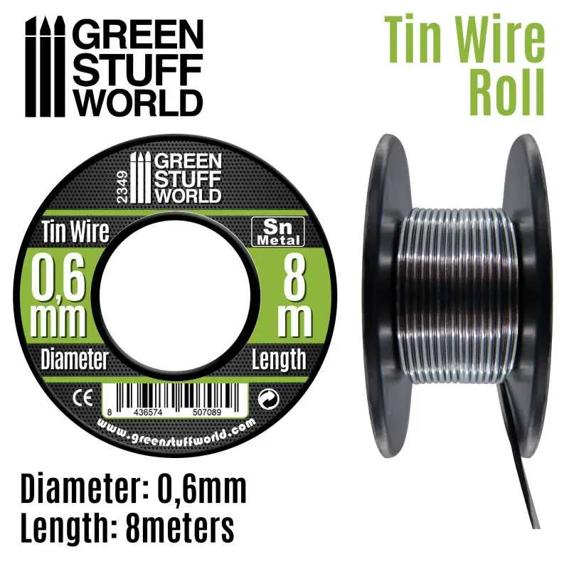 Green Stuff World: Tin Wire Roll 0,6mm
