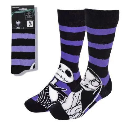 Nightmare Before Christmas Jack Sally Socks (38-45)