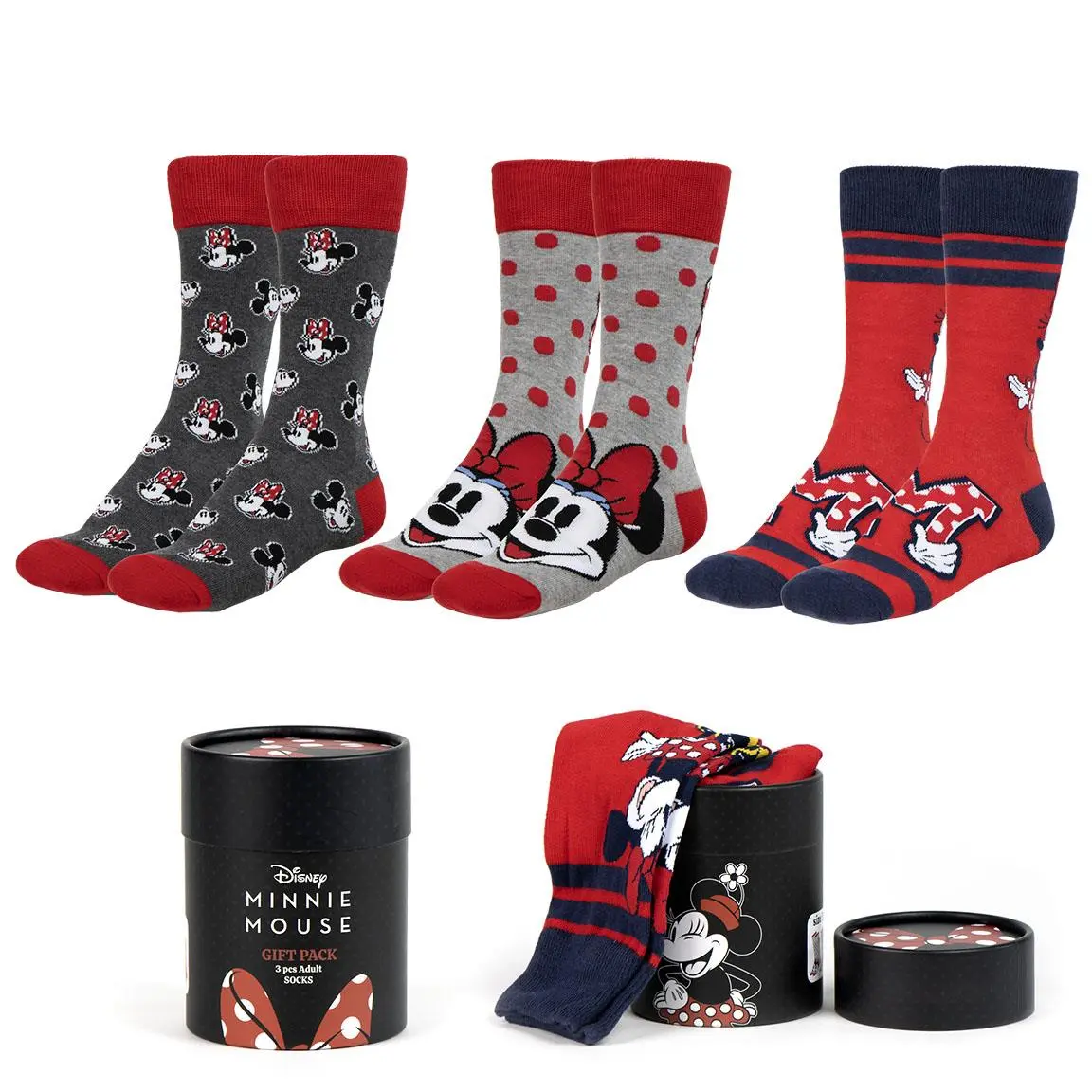 Minnie Socks 3 Pack (36-43)