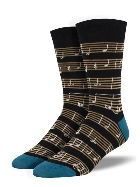 Sheet Music Socks (40-46)