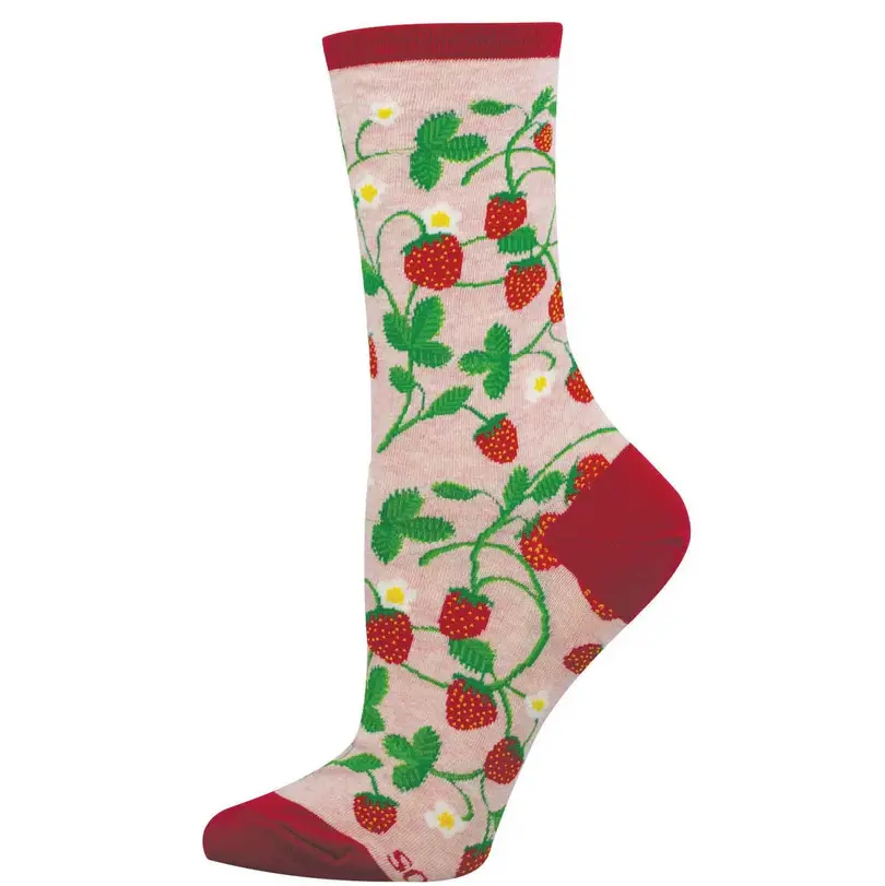 Strawberry Vines Heather Socks (35-42)