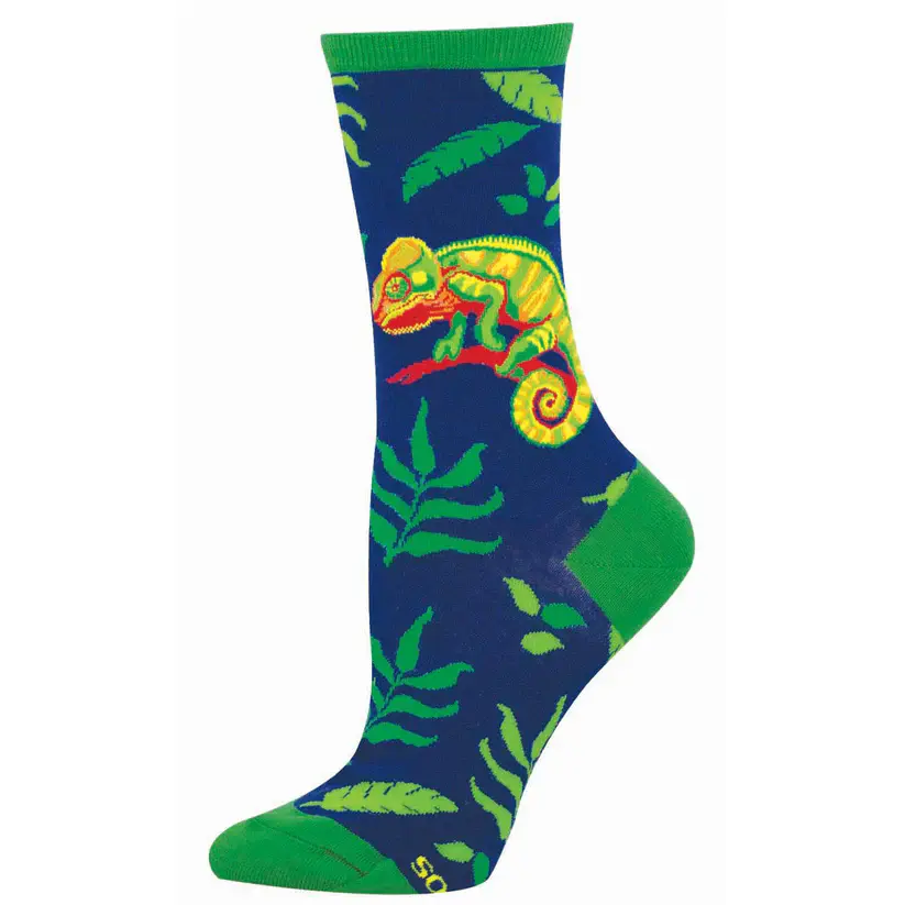 Bright as a Chameleon Socks (35-42)