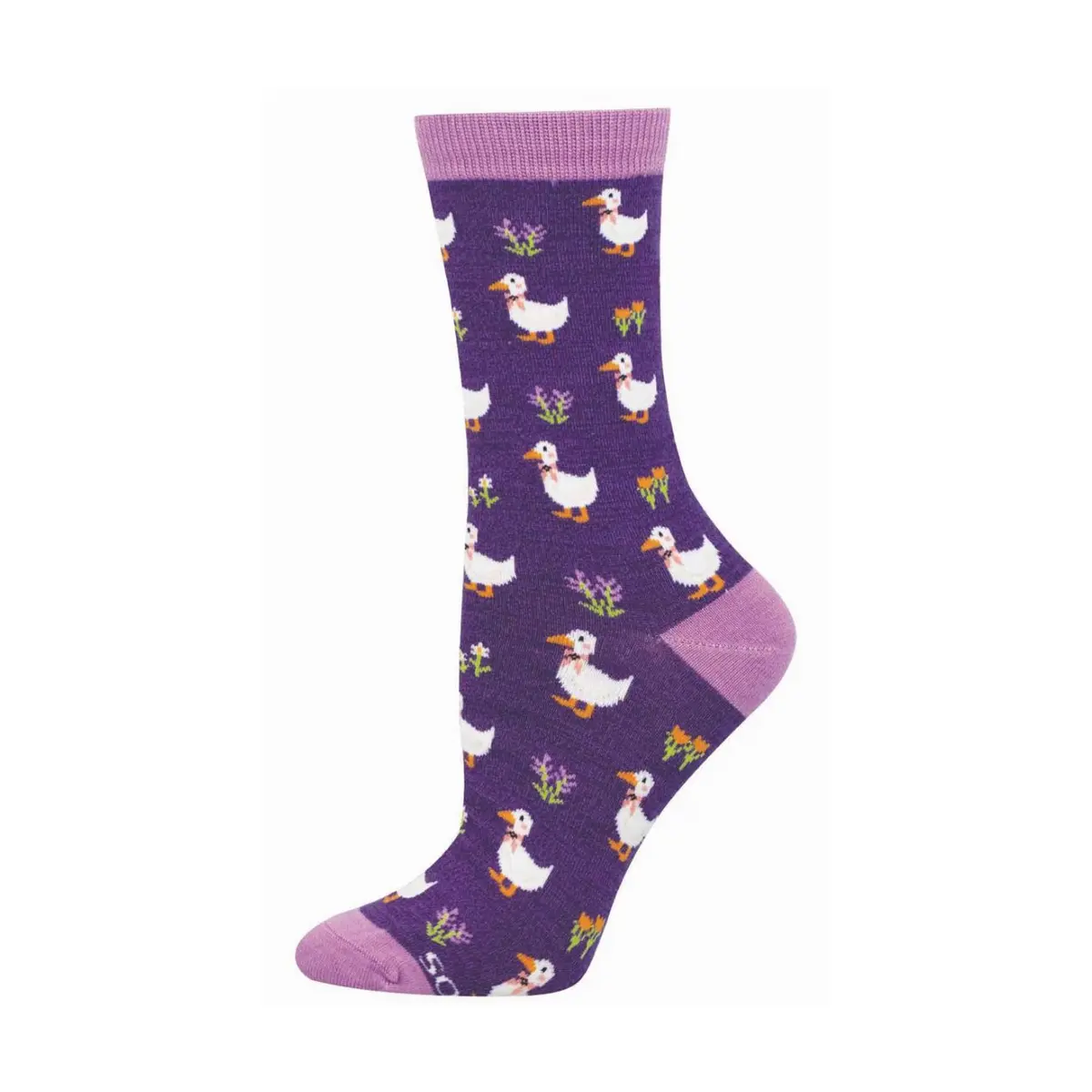 Duck Duck Flower Socks (35-42)