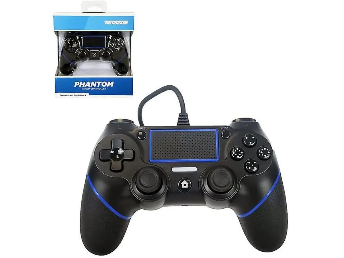 Teknogame Phantom P4 Wired Controller Black