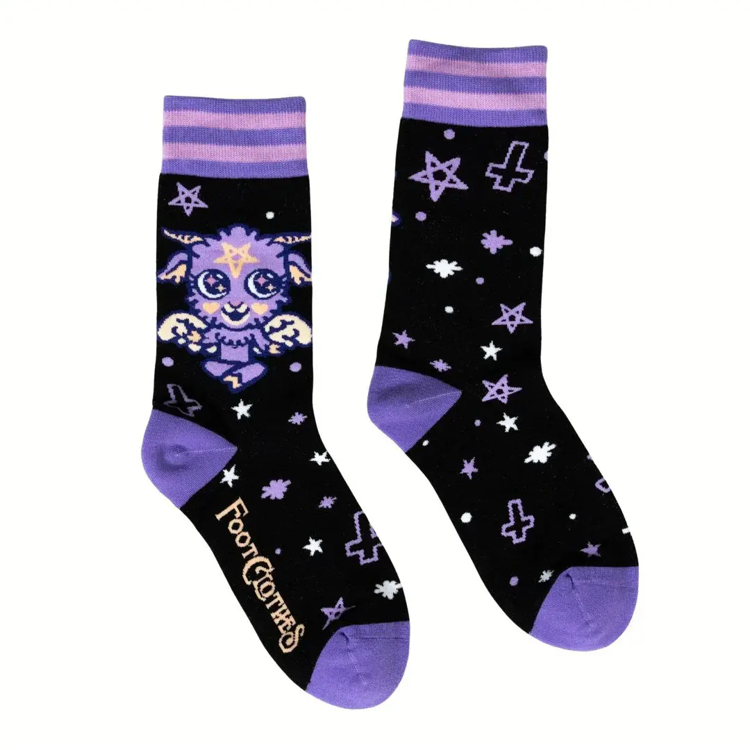 Baby Baphomet Socks (36-46)