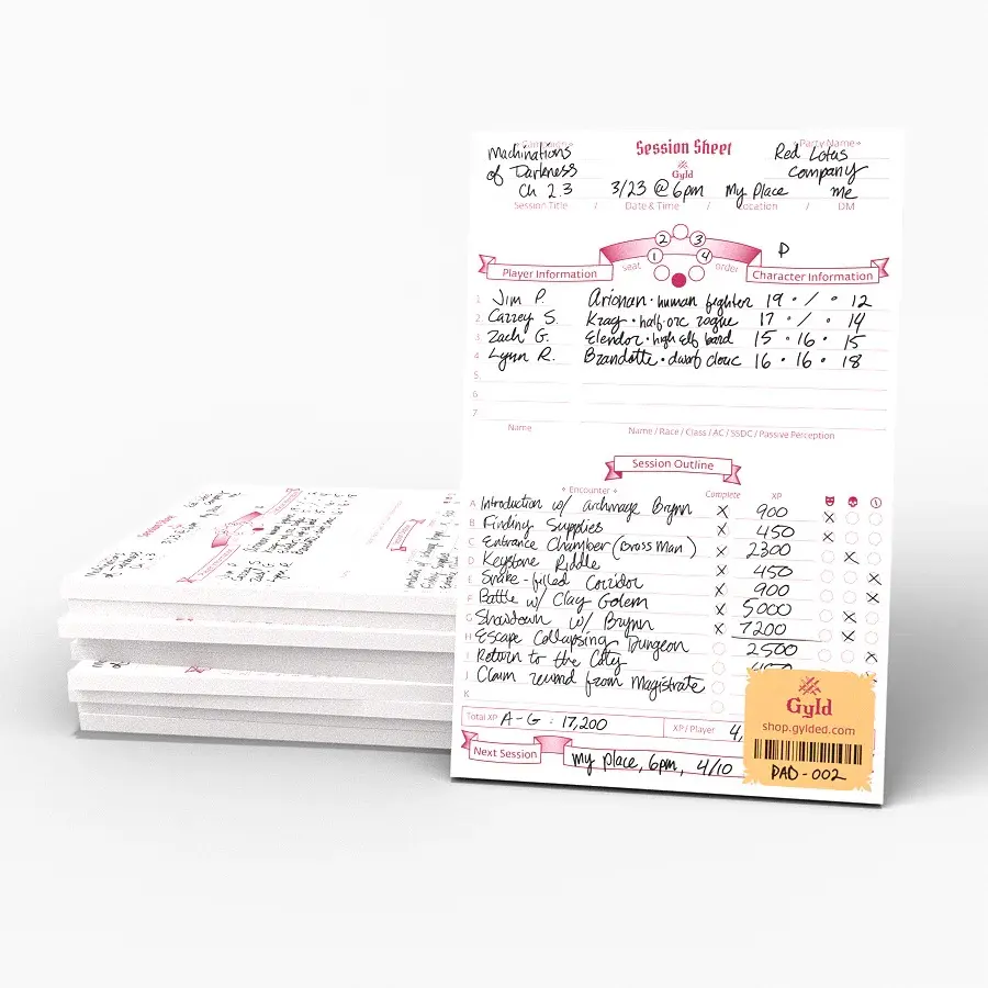 Session Pad (50)