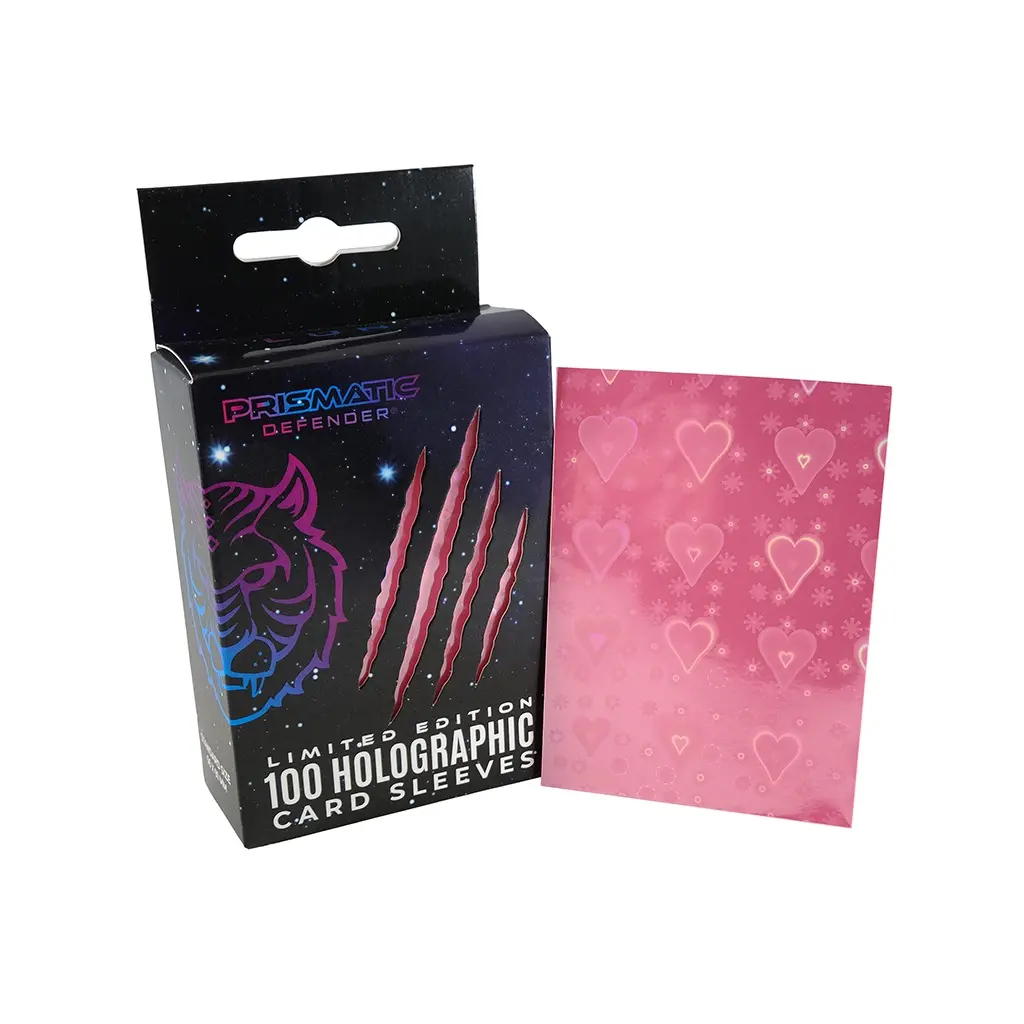 Luna Holographic (Limited Edition) Pulsar (Hearts) Standard Size Sleeves