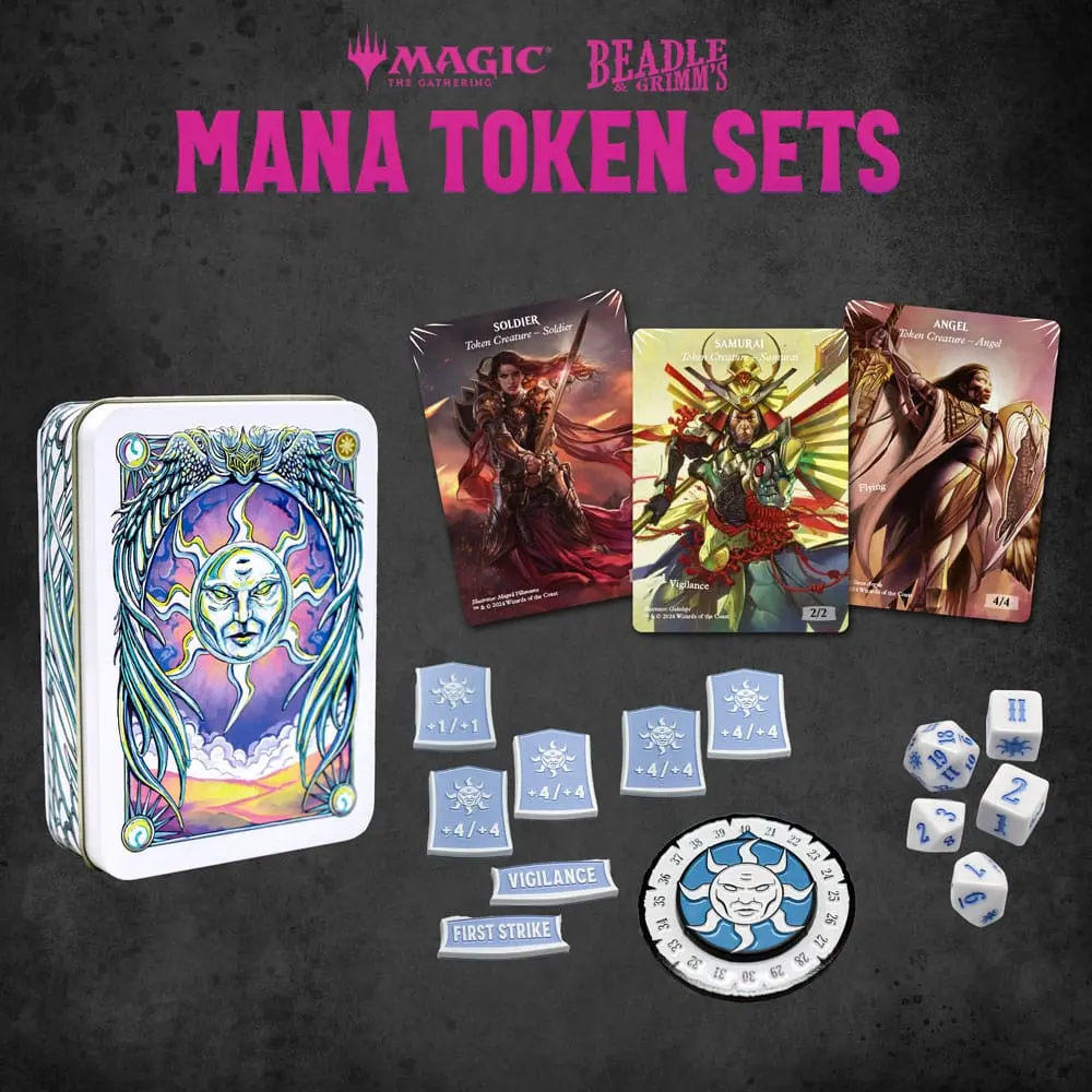 White Mana Dice and Token Pack