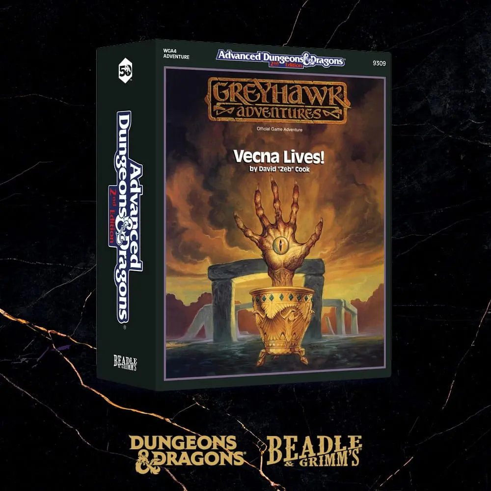 Vecna Lives D&D Classic Module Dice Set (7)