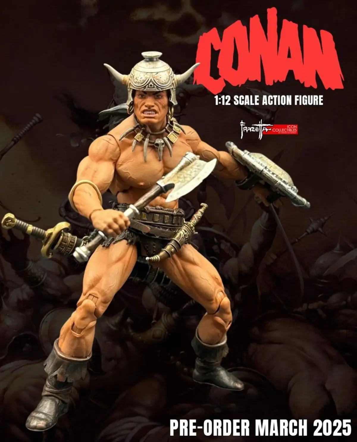 Conan Action Figure 16 cm