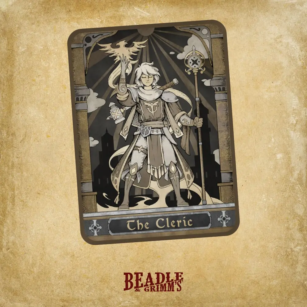Cleric Character Class Epic Dice Set (14)