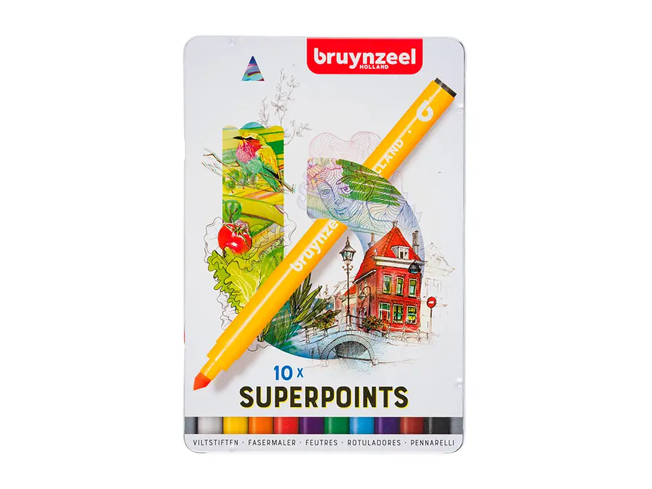 Bruynzeel Superpoints filttusj 10stk