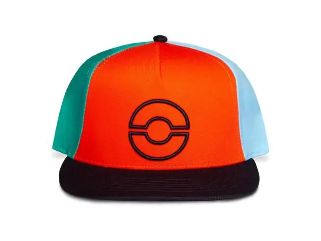 Pokemon Multicolor Snapback Cap