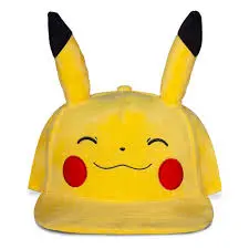 Smiling Pikachu Novelty Cap