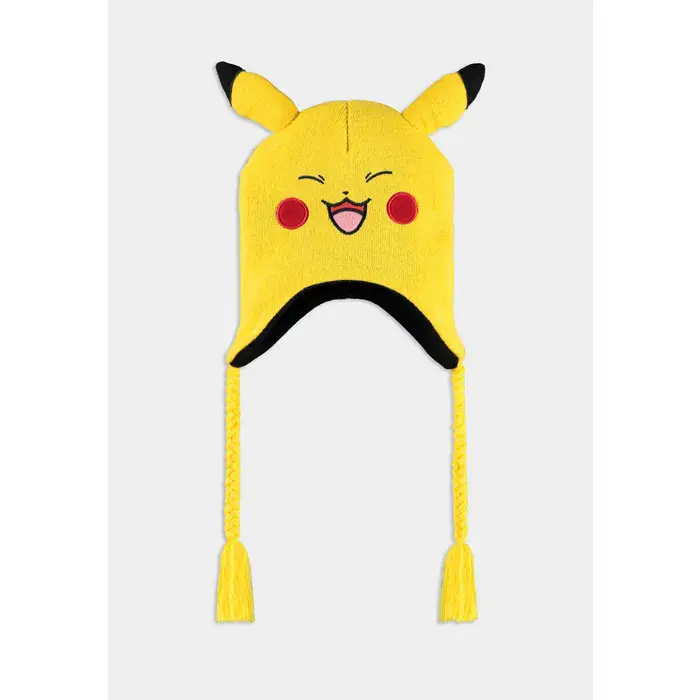 Pikachu Knitted Sherpa Beanie