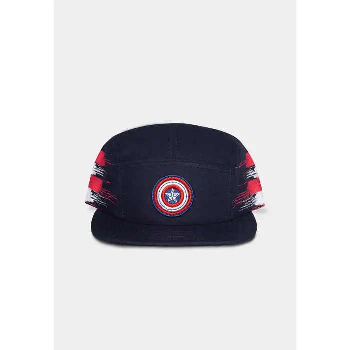 Captain America Shield 6 Panel Cap
