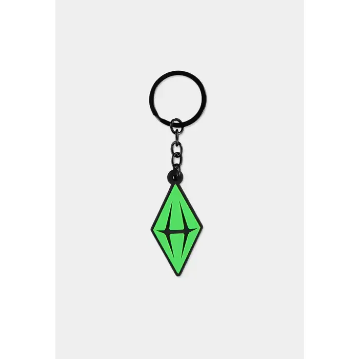 The Sims Plumbob Rubber Keychain