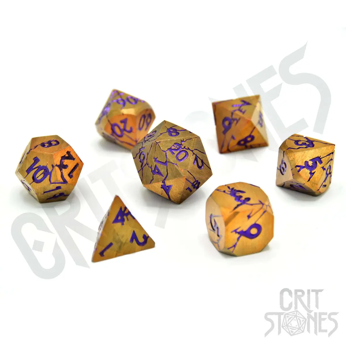 Metal Shattered Sigils Poly /Purple (7)