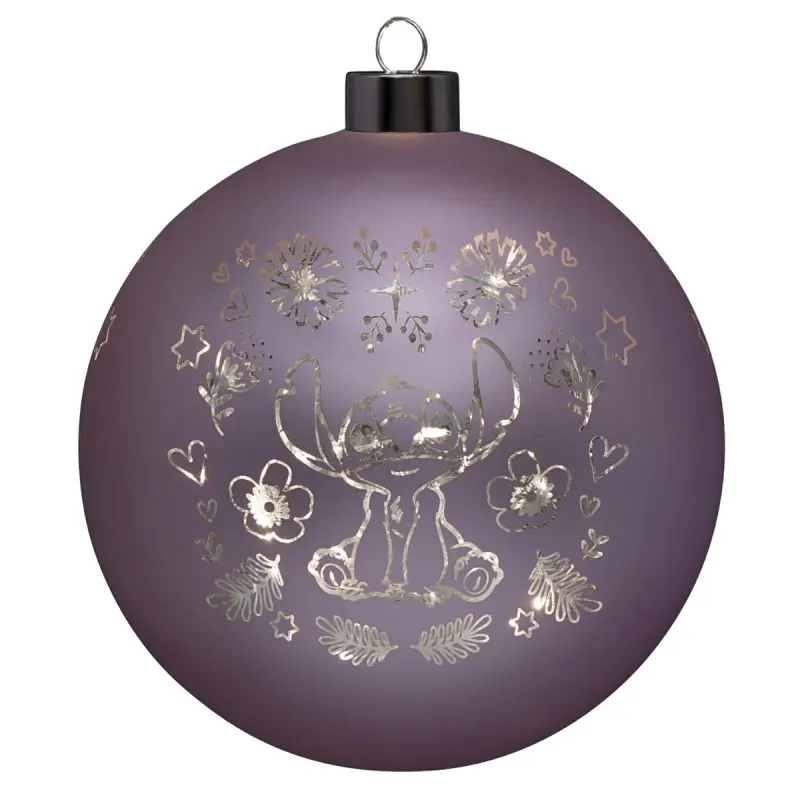 Stitch Big Lighted Bauble