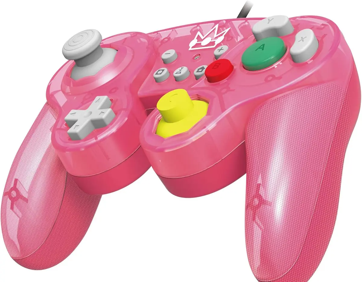 Peach Super Smash Bros Gamepad (Switch)