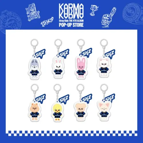 Karma - SKZOO YINYANG KEYRING (FoxI.Ny)