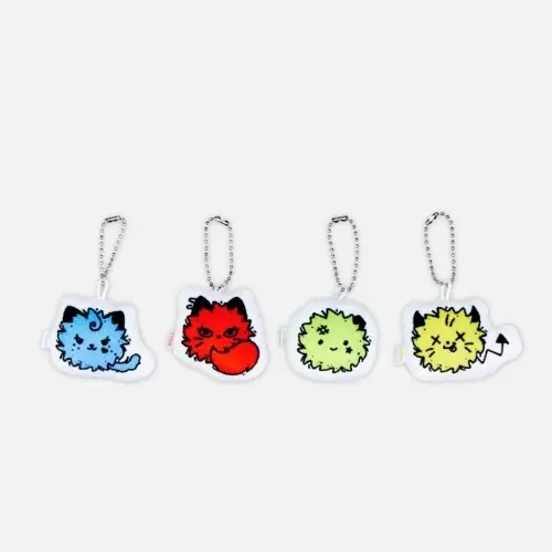 RICH MAN - RANDOM CUSHION KEYRING