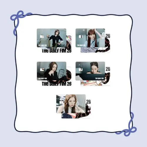 HOLIDAY HOUSE - CARD COVER STICKER(HONG EUNCHAE)