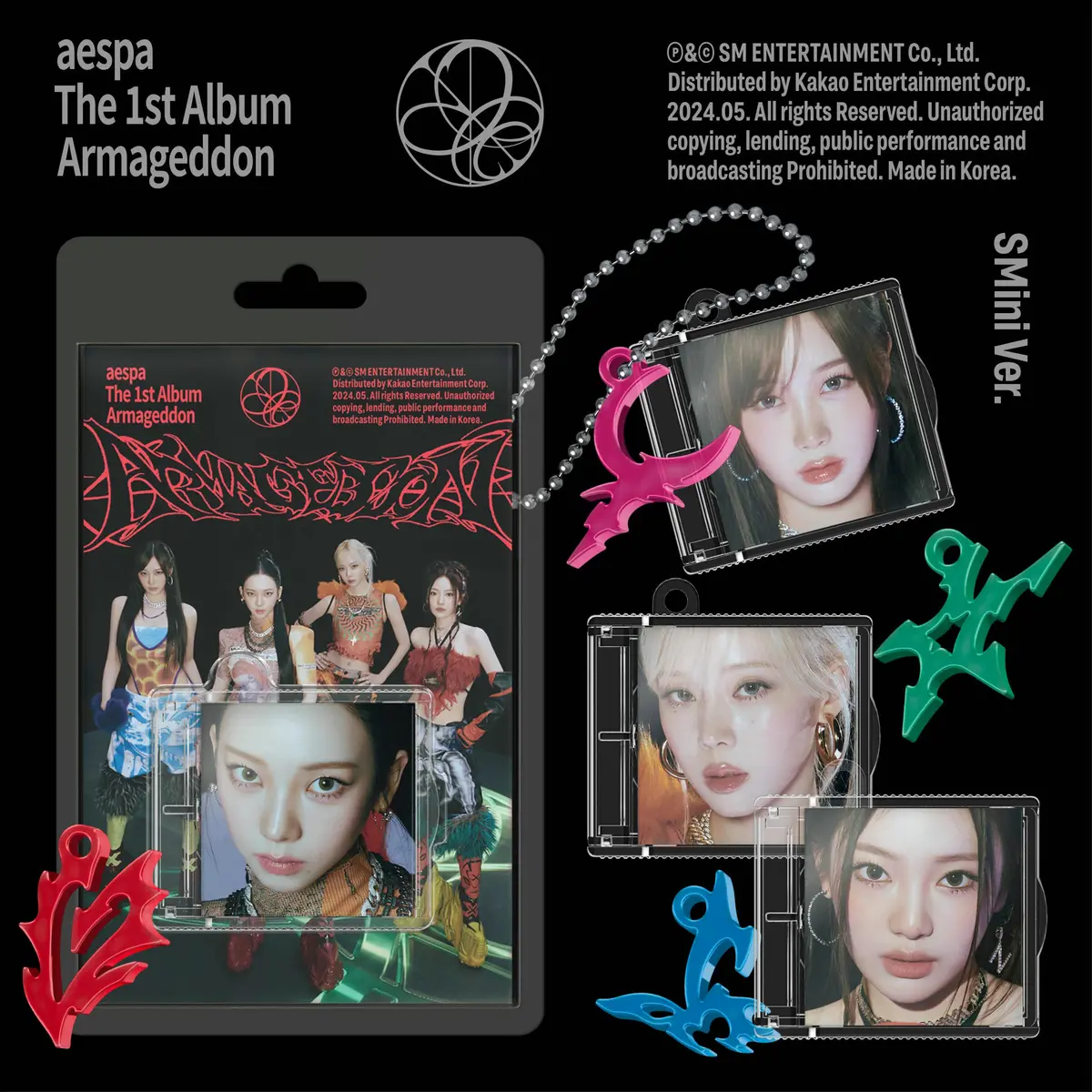 Armageddon 1st Album SMini ver. (Random ver.)
