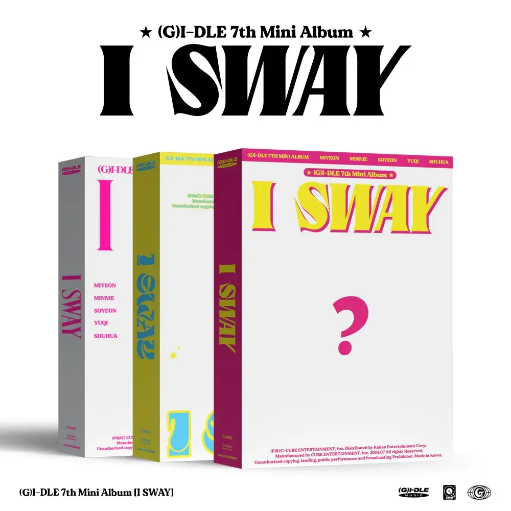 I SWAY 7th Mini Album (Random ver.)