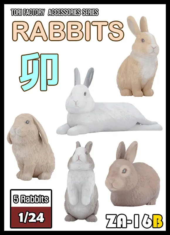 Rabbit Set Diorama Accessories