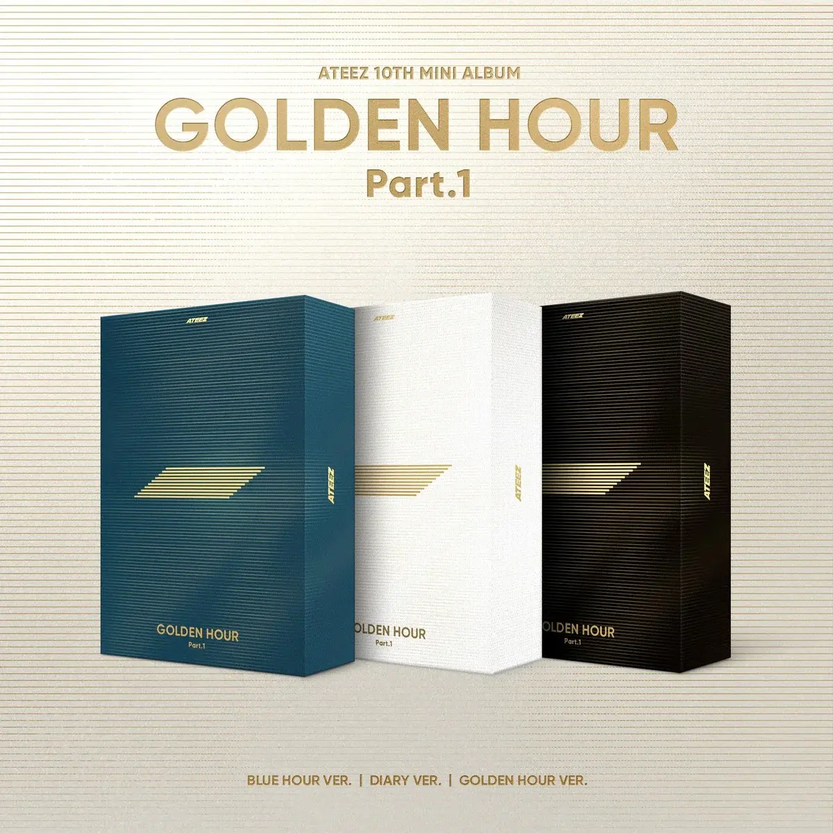 GOLDEN HOUR : Part.1 10th Mini Album (Random ver.)