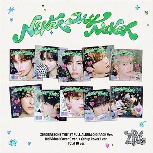 NEVER SAY NEVER [THE 1ST FULL ALBUM] (DIGIPACK VER.)