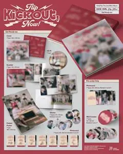 Kick Out, Flip Now! [2nd Mini Album] (Get Ready ver./Digipack)