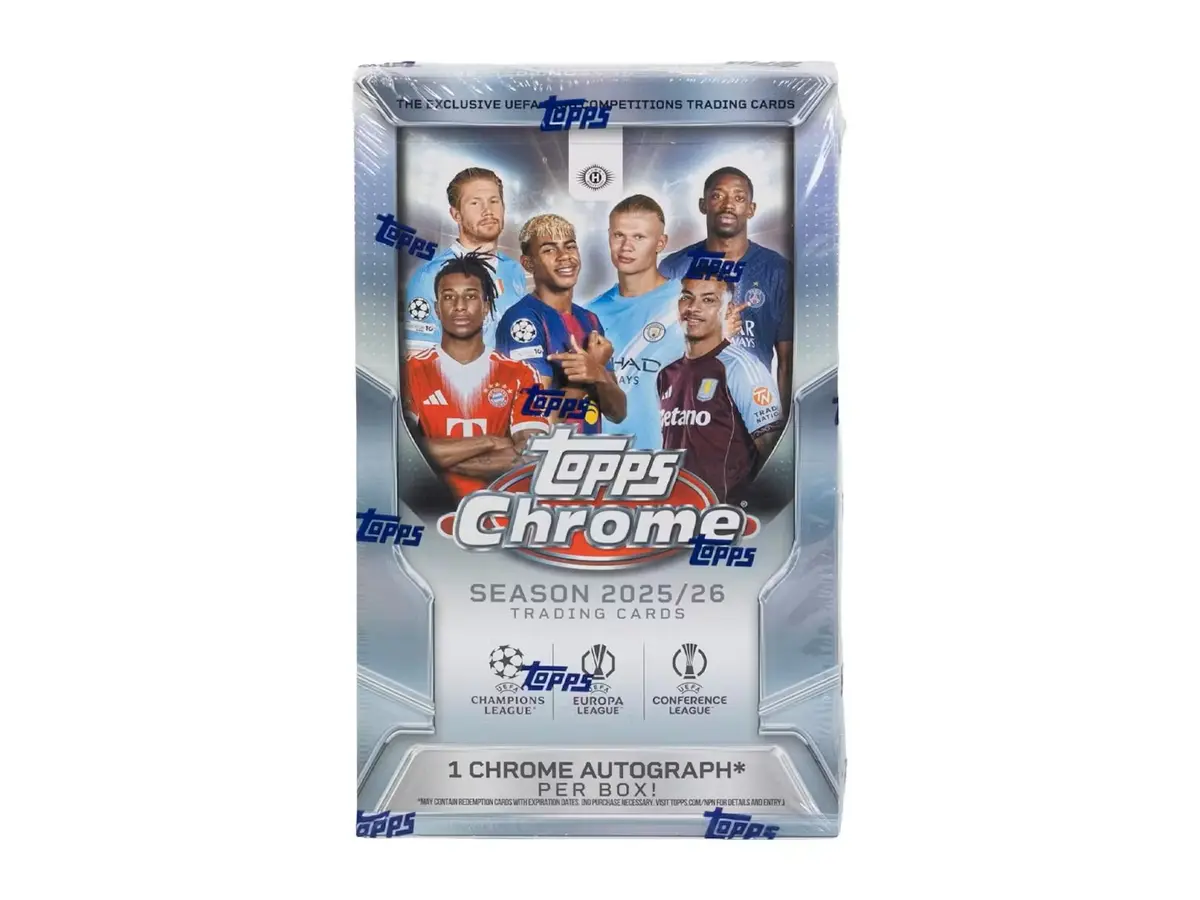 Topps UEFA Club Competitions 2025-26 Hobby Box