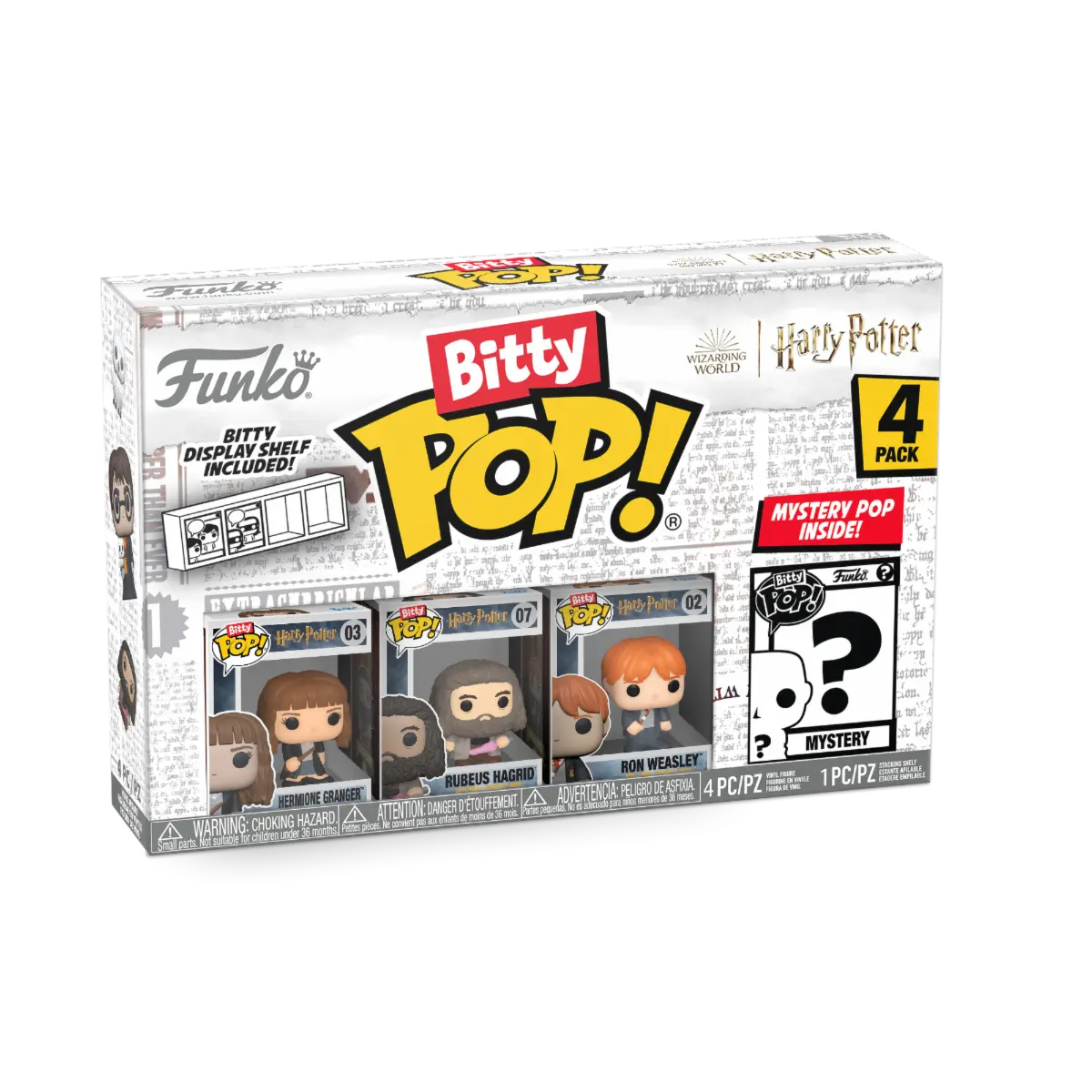 Hermione in robe Bitty POP! Vinyl Figure 4-Pack
