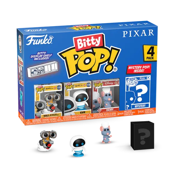 Wall-E Bitty POP! Vinyl Figure 4-Pack