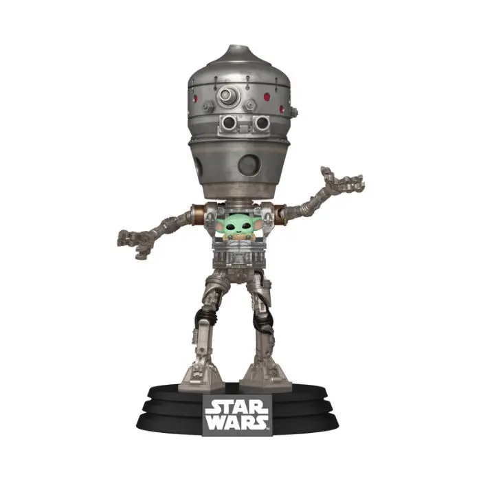 IG-12 with Grogu POP! Deluxe Vinyl Figure