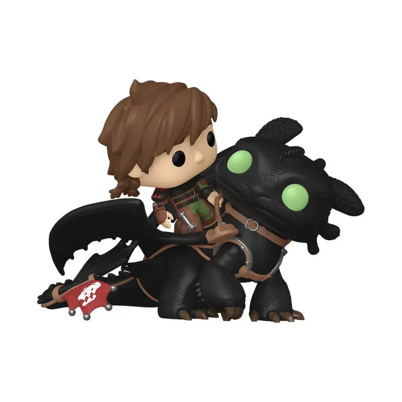 Hiccup with Toothless POP! Rides Deluxe Vinyl Figure