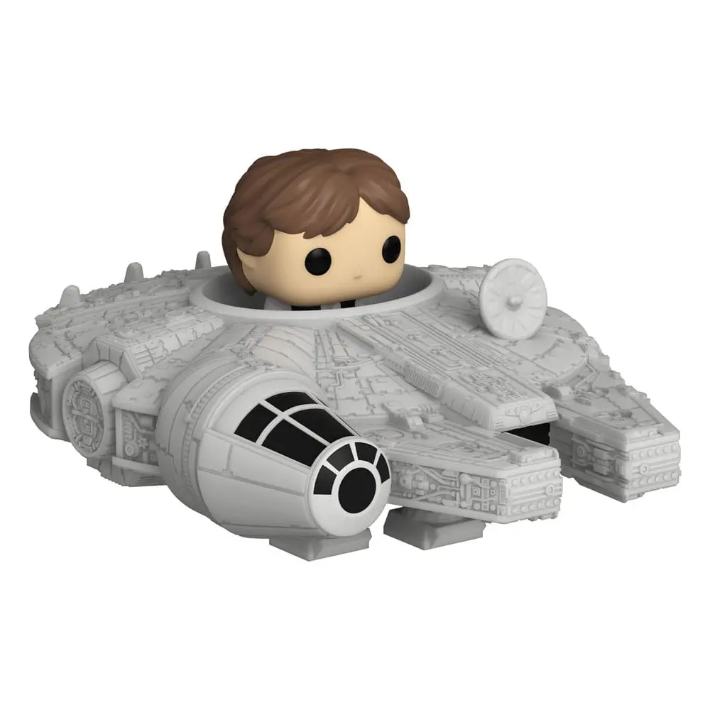 Han Solo with Millennium Falcon Bitty POP! Rides Vinyl Figure