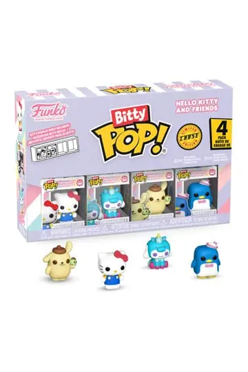 Hello Kitty Bitty POP! Vinyl Figure 4-Pack (med Chase-figur)