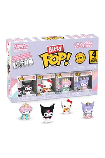 Kuromi Bitty POP! Vinyl Figure 4-Pack (med Chase-figur)