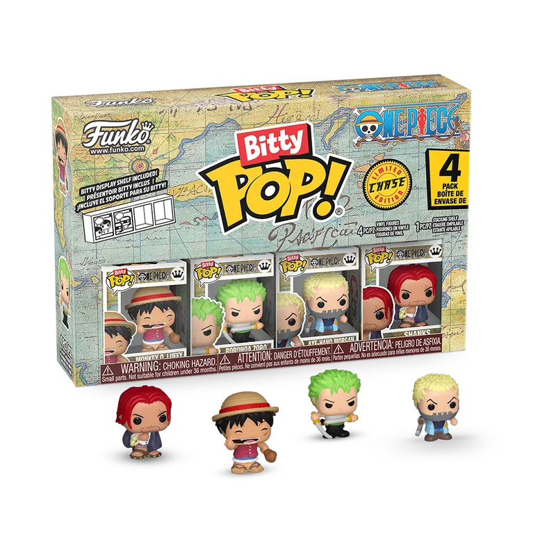 Luffy Bitty POP! Vinyl Figure 4-Pack