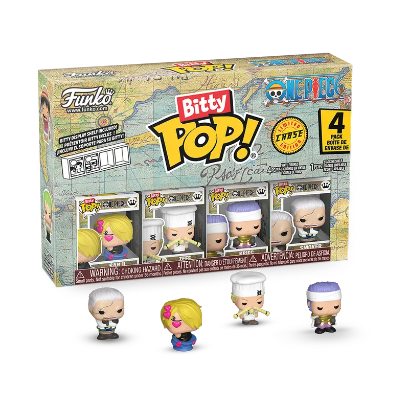 Sanji Bitty POP! Vinyl Figure 4-Pack