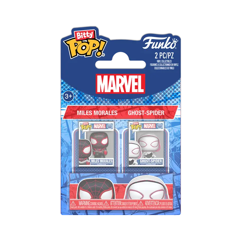 Miles Morales and Gwen Bitty POP! Vinyl Figure 2-Pack