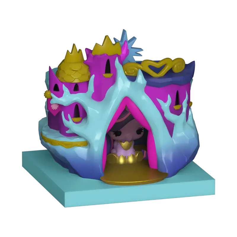 Castle of Friendship and Princess Twilight Sparkle Bitty POP! Town Vinyl Figure