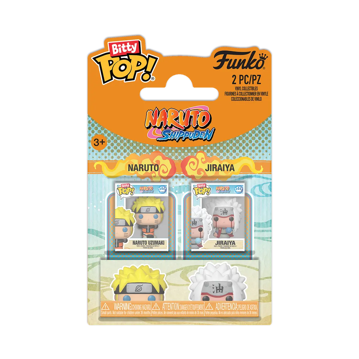 Naruto & Jiraiya Bitty POP! Vinyl Figure 2-Pack