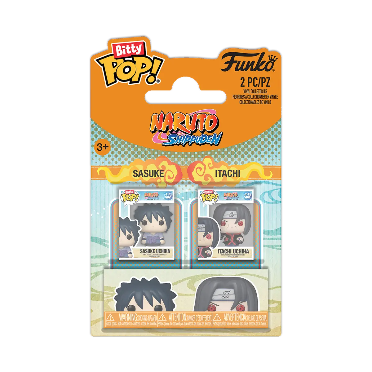 Sasuke & Itachi Bitty POP! Vinyl Figure 2-Pack