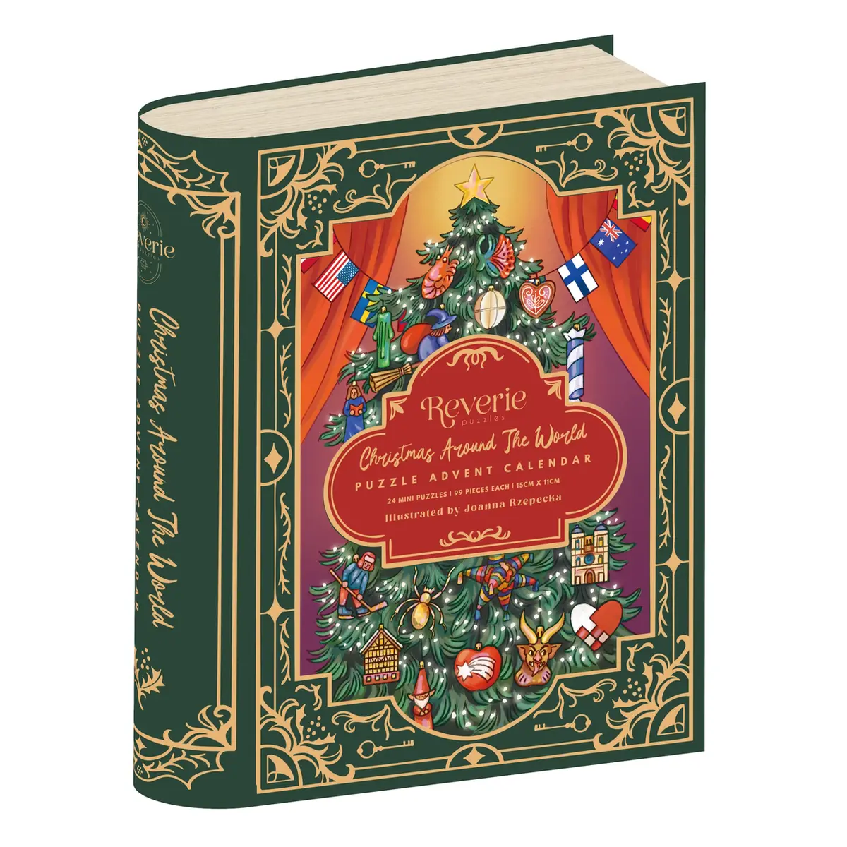 Christmas Around the World Puzzle Advent Calendar (24x99)