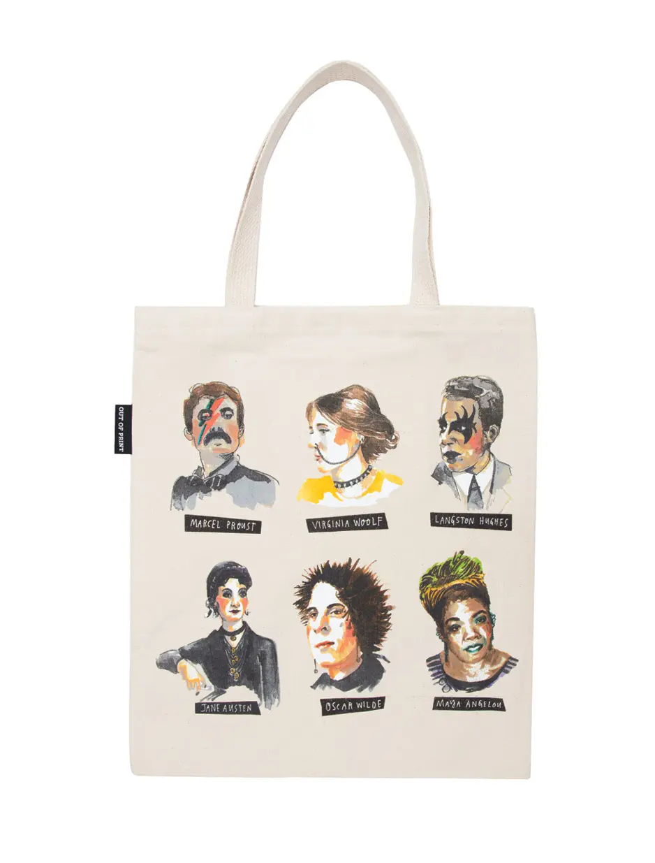 Punk Rock Authors Tote Bag