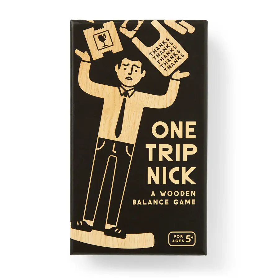 One Trip Nick Wooden Balance Game